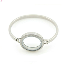 Bracelet en argent sterling avec bracelet en acier inoxydable de 7 &quot;-8&quot; pouces, bracelet classique